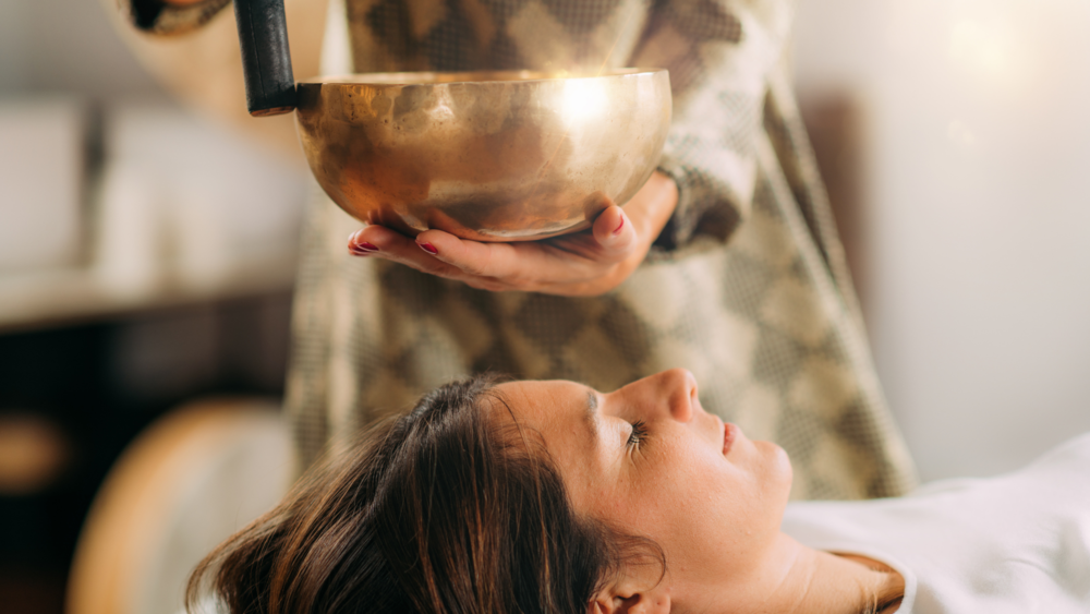 Klangschalen Massage