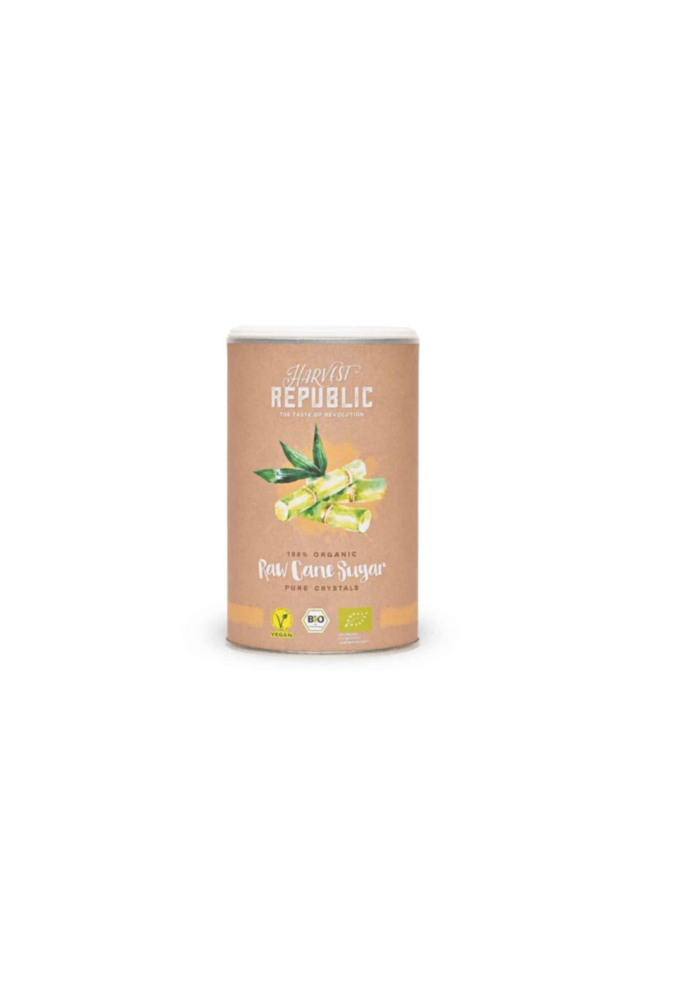 Organic Raw Cane Sugar Pure Crystals Kopie