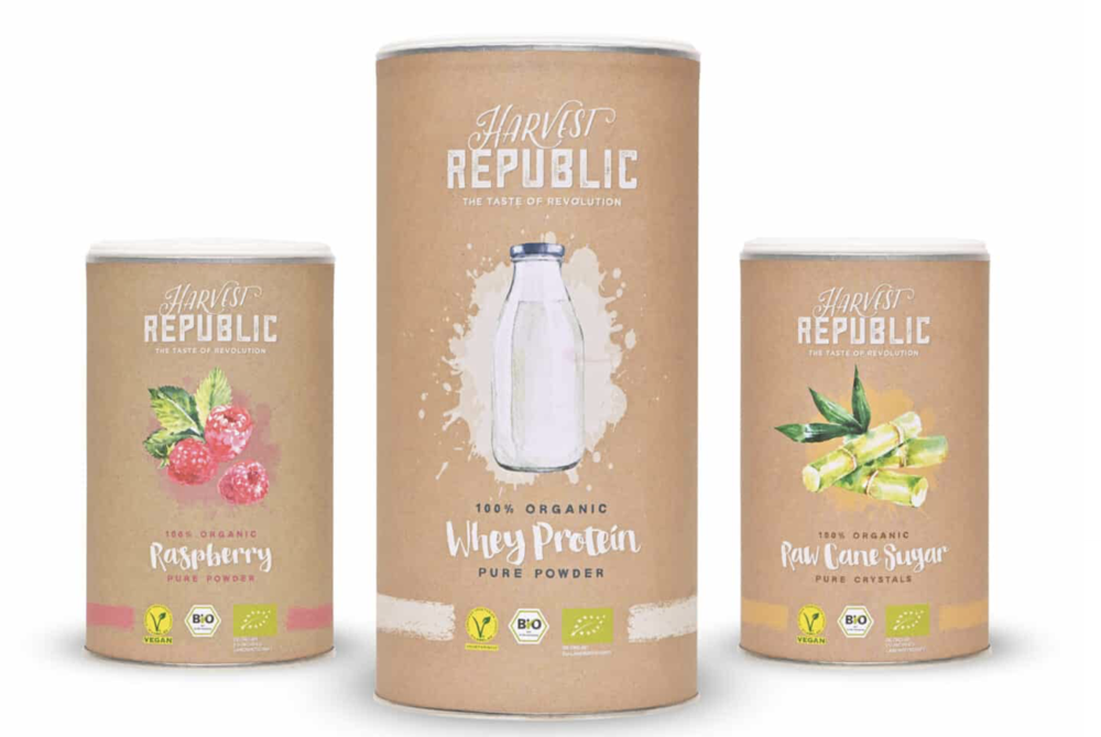 WHEY PROTEIN SHAKE BUNDLE Whey Protein + Himbeerpulver + Rohrohrzucker