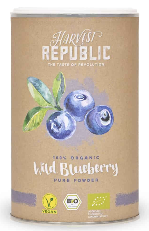 Organic Pure Powder Organic Wild Blueberry Pure Powder